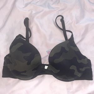 PINK camo bra